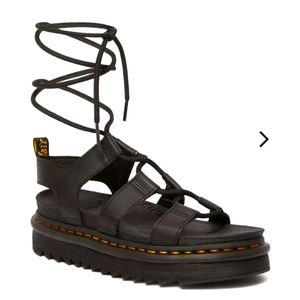 Dr. Martens Nartilla Women's Leather Gladiator Sandle.